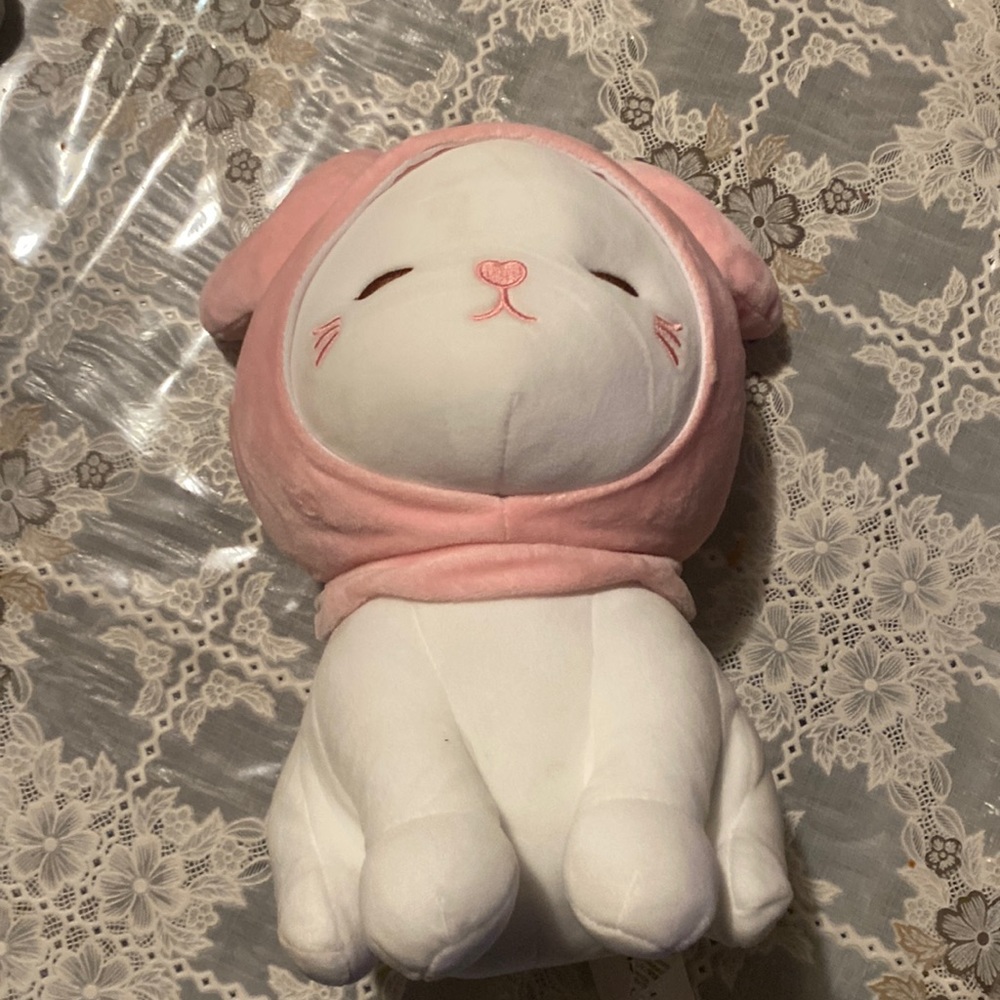 Selling cute miniso cat with heart hat